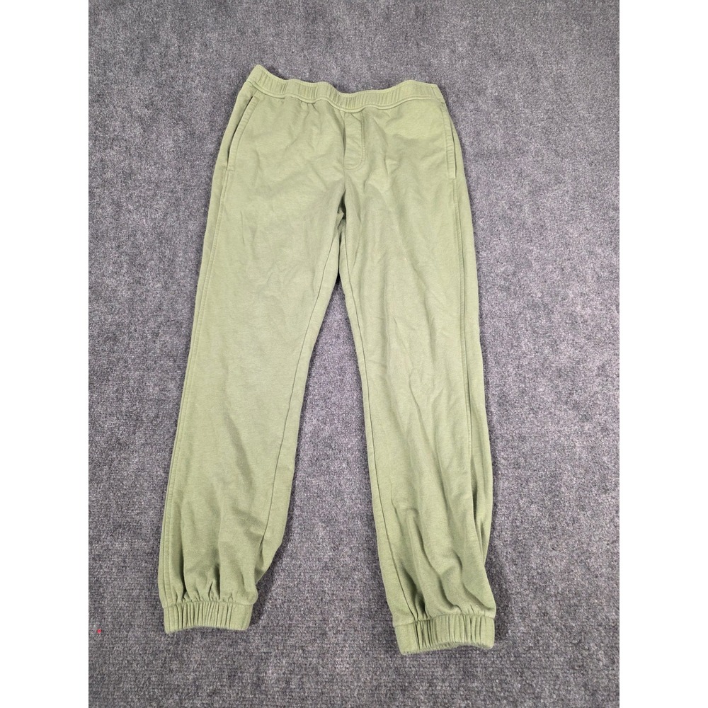 Mizzen and Main Helmsman Slim Jogger Sweatpants Mens Sz M Green French Terry